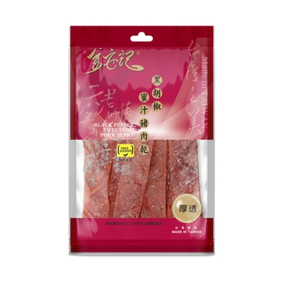《金安記》黑胡椒蜜汁豬肉乾(60g)